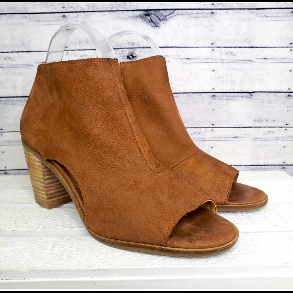 Lucky Brand Kasima Open Toe Bootie